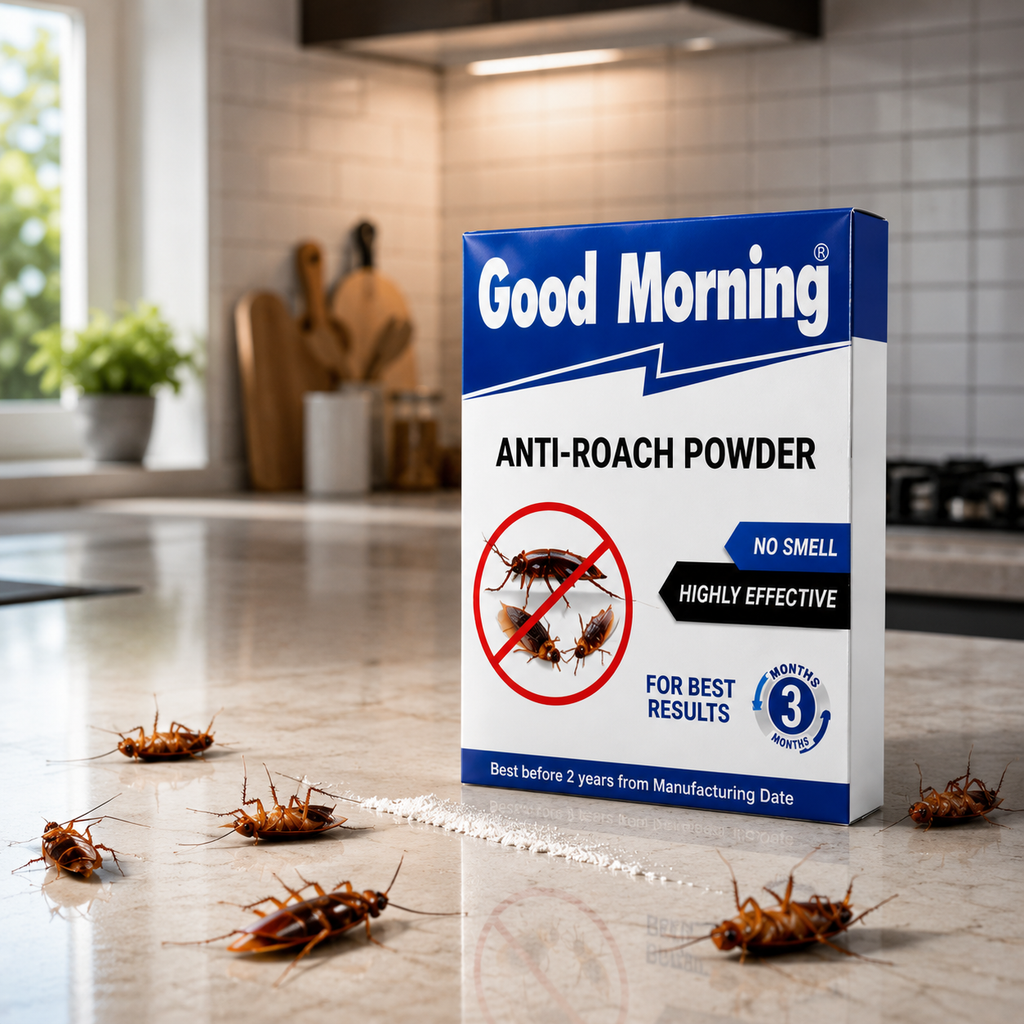 Good Morning® Anti-Roach Powder | Fast-Acting Cockroach Killer Powder