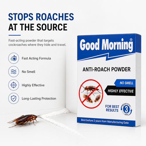 Good Morning® Anti-Roach Powder | Fast-Acting Cockroach Killer Powder